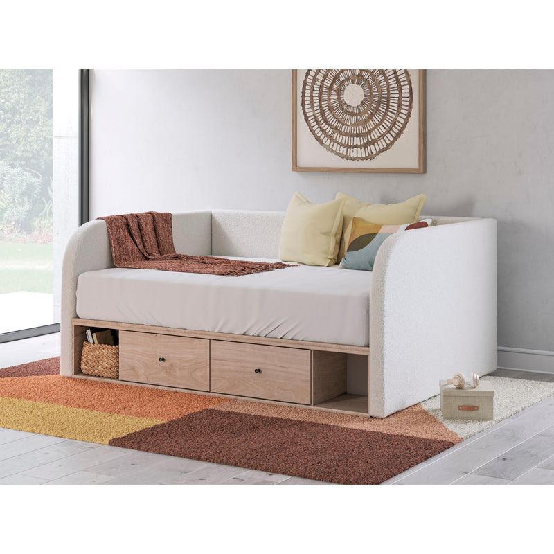 Signature Design by Ashley Arloster PCB1566B11 Full Upholstered Day Bed with Storage IMAGE 1