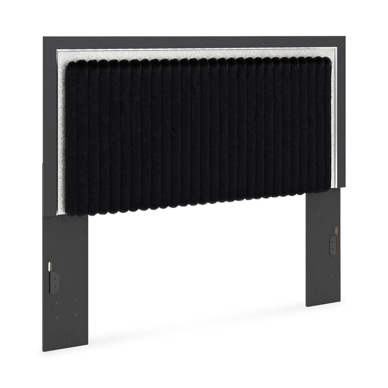 Signature Design by Ashley Zuraleus PCB3380-57 Queen Upholstered Panel Headboard IMAGE 1