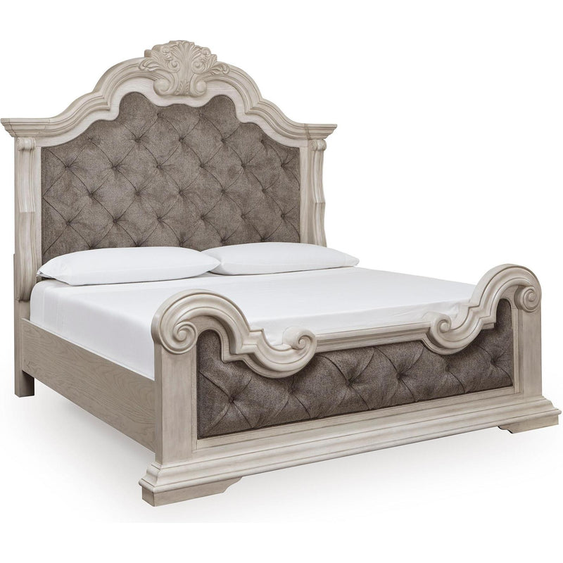 Size_Queen -- Signature Design by Ashley Bruchandi Upholstered Panel Bed IMAGE 1