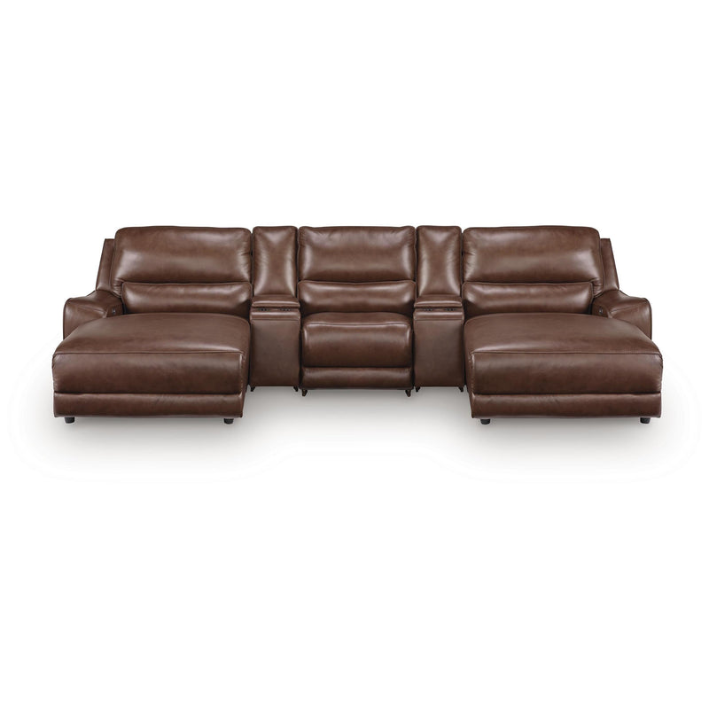 Signature Design by Ashley DeepWakes PCU62607S16 5 pc Power Reclining Sectional with Chaise IMAGE 1
