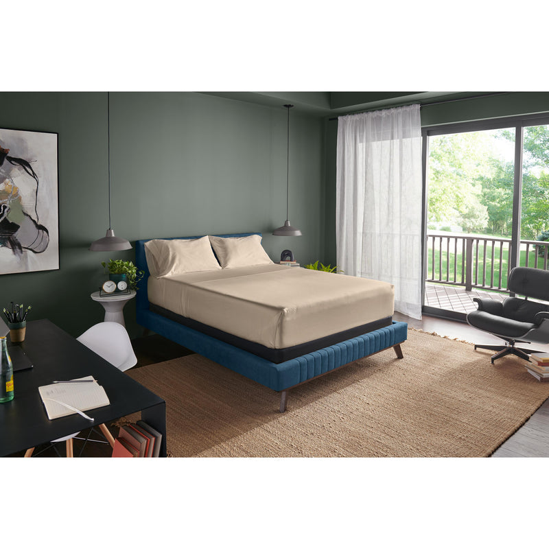 Tempur-Pedic TEMPUR-Adapt Luxe Egyptian Cotton Sheets - Sandstone (Split King) IMAGE 1