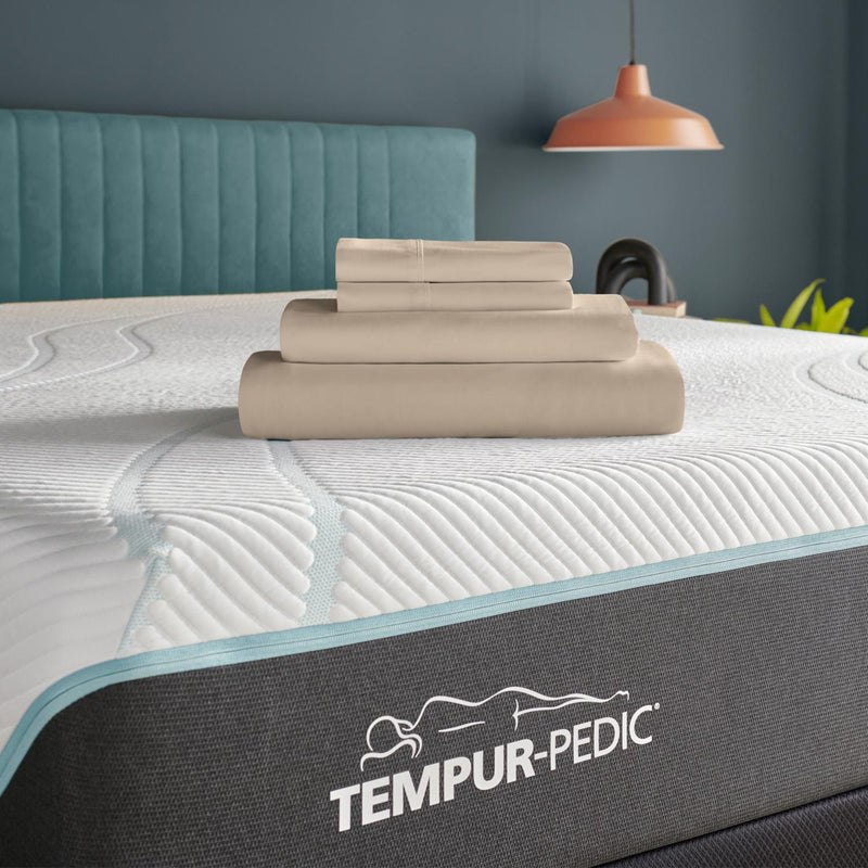 Tempur-Pedic TEMPUR Classic Cotton Sheet Set Sandstone (Twin) IMAGE 1