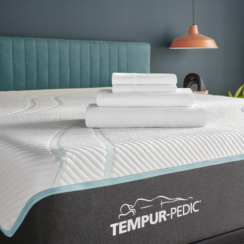 Tempur-Pedic TEMPUR Classic Cotton Sheet Set White (Queen) IMAGE 1