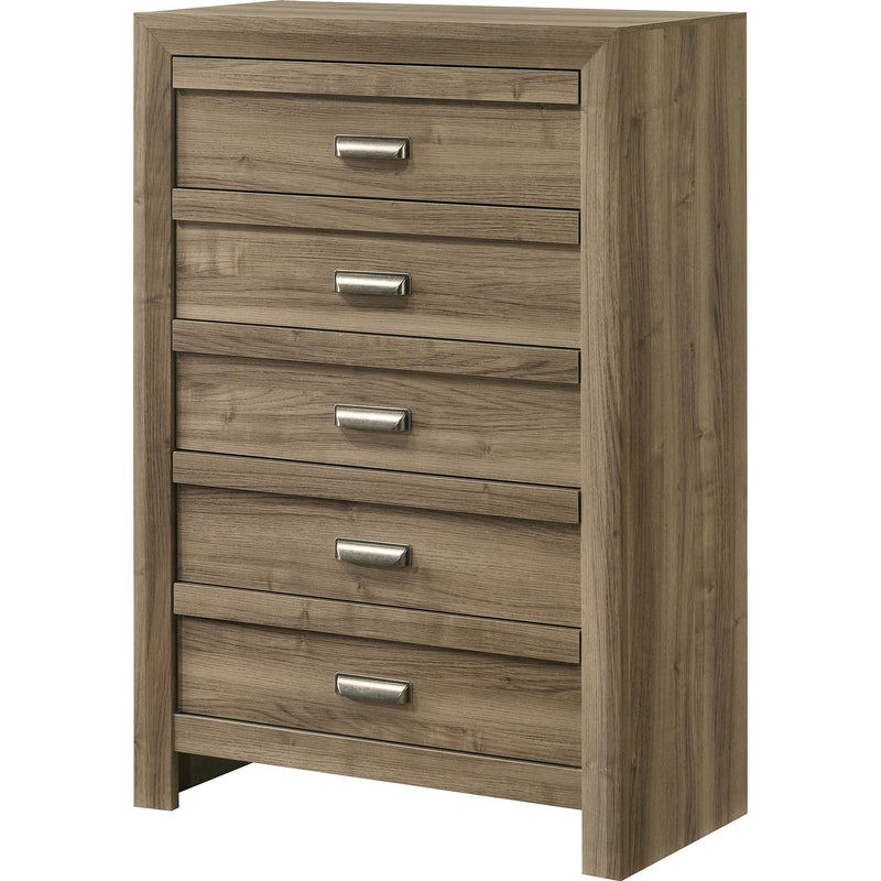 Crown Mark Valor B9332-4 Chest - Light Brown IMAGE 1