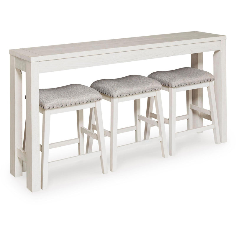 Signature Design by Ashley Robbinsdale 4 pc Counter Height Dinette D642-113 IMAGE 1