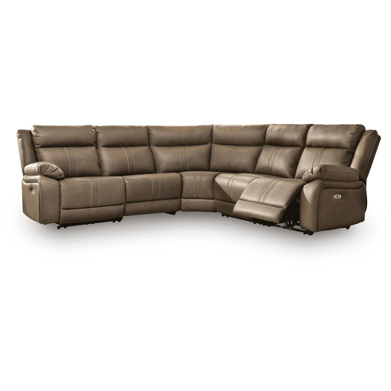 Signature Design by Ashley Max-Momentum Power Reclining 5 pc Sectional PC8230546/PC8230546/PC8230558/PC8230562/PC8230577 IMAGE 1