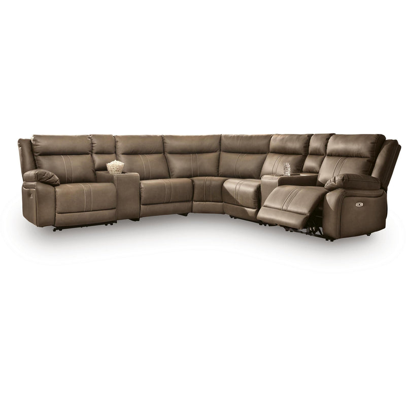 Signature Design by Ashley Max-Momentum Power Reclining 7 pc Sectional PC8230546/PC8230546/PC8230558/PC8230560/PC8230560/PC8230562/PC8230577 IMAGE 1