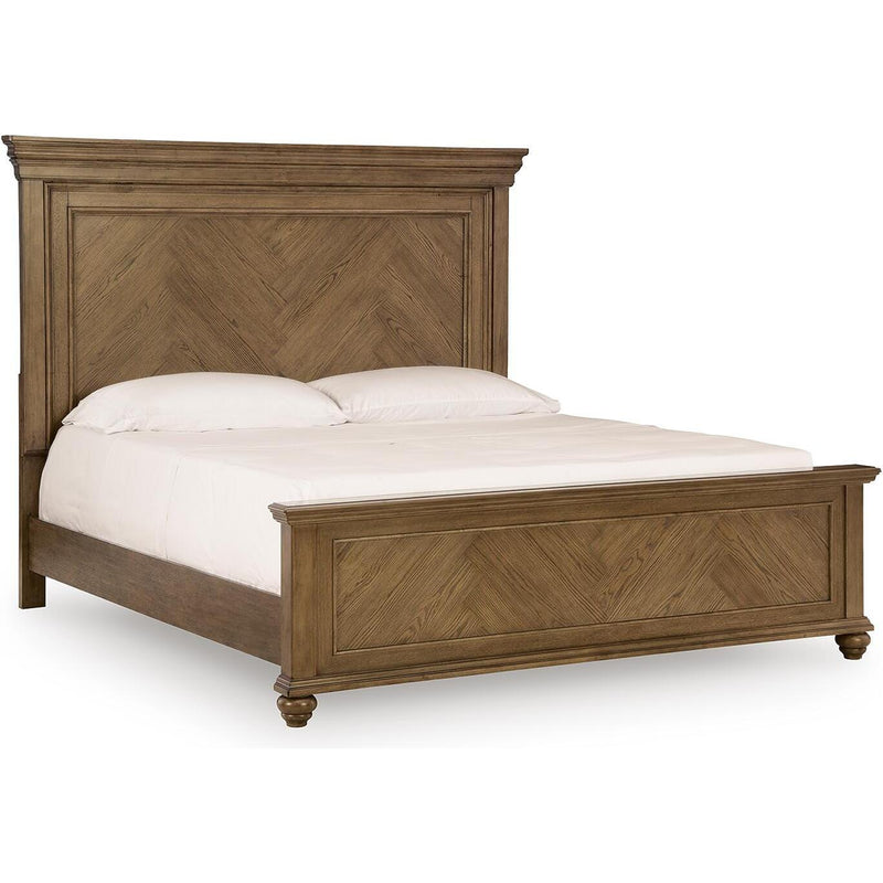 Size_Queen -- Signature Design by Ashley Karallin Panel Bed IMAGE 1