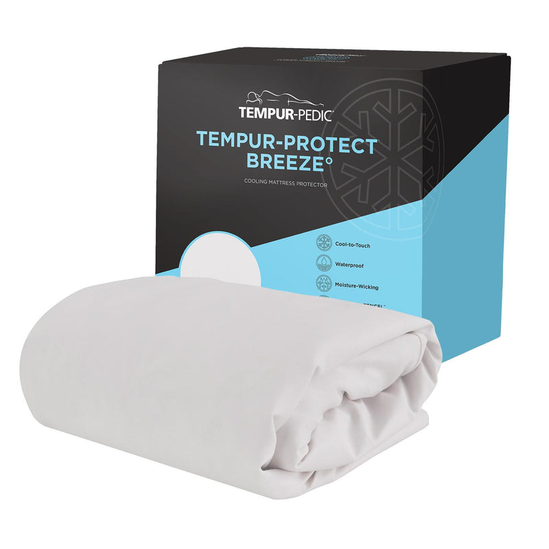 Size_California King -- 45918162 Mattress Protector - White (California King) IMAGE 1
