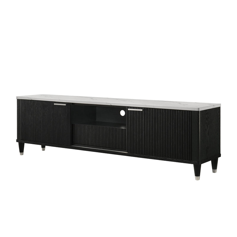 Crown Mark Britany TV Stand with Cable Management 4813BK-9 IMAGE 1
