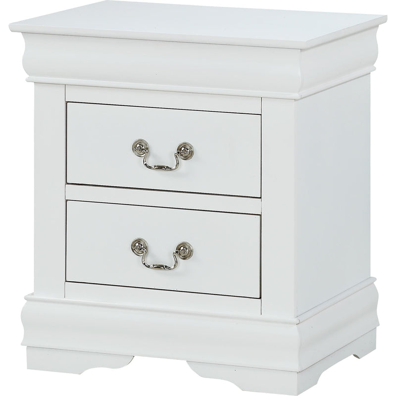 Crown Mark Louis Philip 2-Drawer Nightstand B3750-2 IMAGE 1