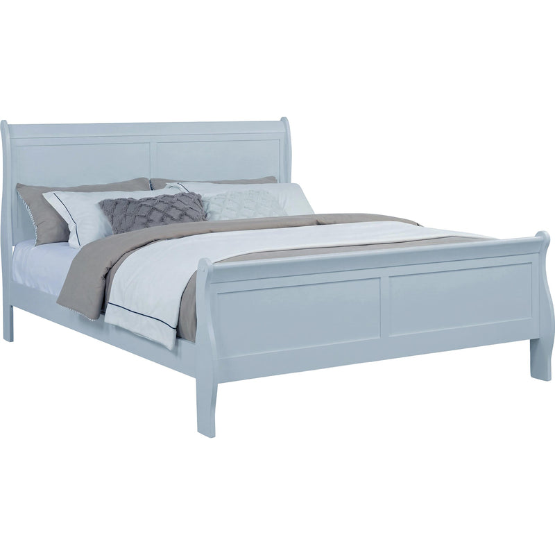 Crown Mark Louis Philip B3760-K King Bed - Blue IMAGE 1