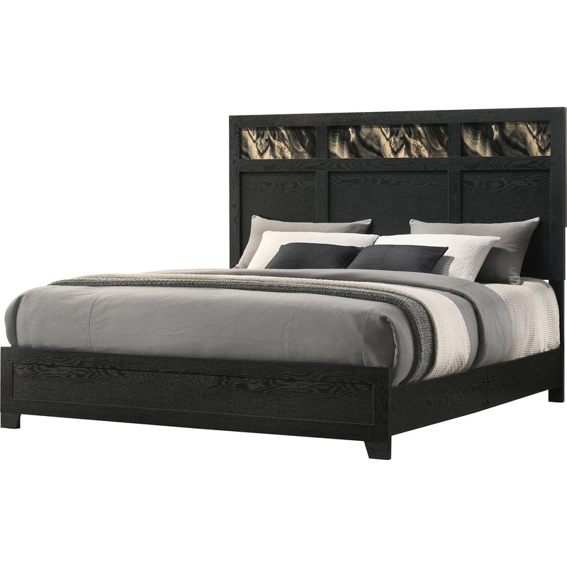 Crown Mark Cadence B4515-K-BED Bed in One Box - Gold/Black IMAGE 1