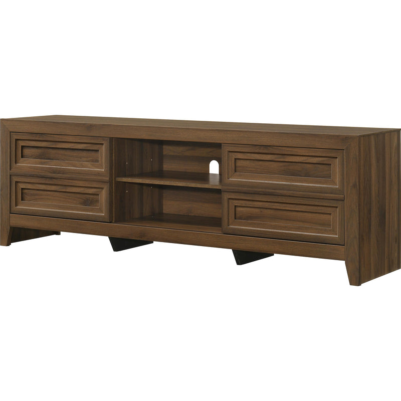 Crown Mark Lorraine B6610-9 TV Stand - Brown IMAGE 1