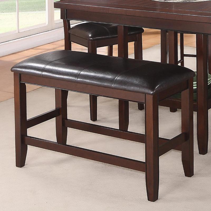  Crown Mark Fulton Counter Height Bench 2727-BENCH-V IMAGE 1
