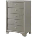  Crown Mark Lyssa B4300 7 pc Queen Panel Bedroom Set IMAGE 4