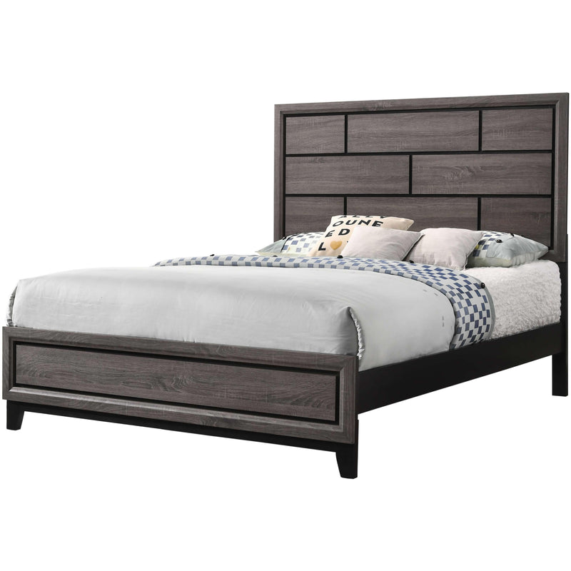  Crown Mark Akerson B4620 7 pc Queen Panel Bedroom Set IMAGE 2