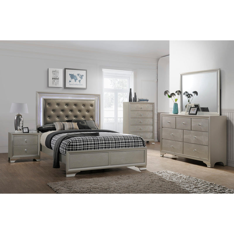  Crown Mark Lyssa B4300 6 pc Full Panel Bedroom Set IMAGE 1