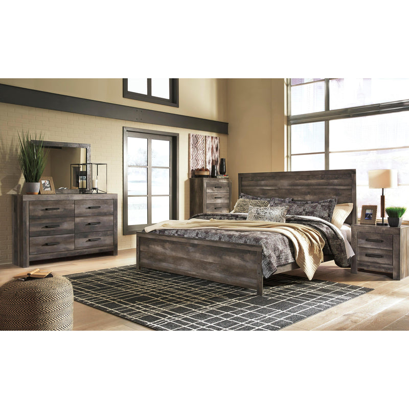  Signature Design by Ashley Wynnlow B440B23 6 pc King Panel Bedroom Set IMAGE 2