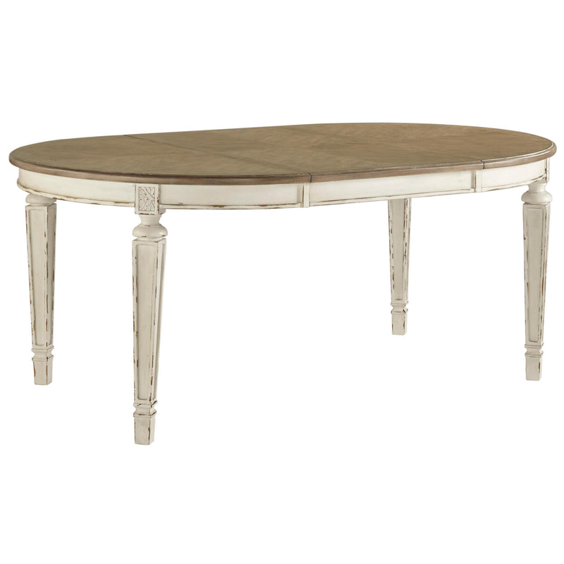  Signature Design by Ashley Realyn D743D11 7 pc Dining Set IMAGE 2