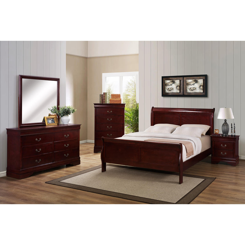 Crown Mark Louis Philip B3850 7 pc King Sleigh Bedroom Set IMAGE 1
