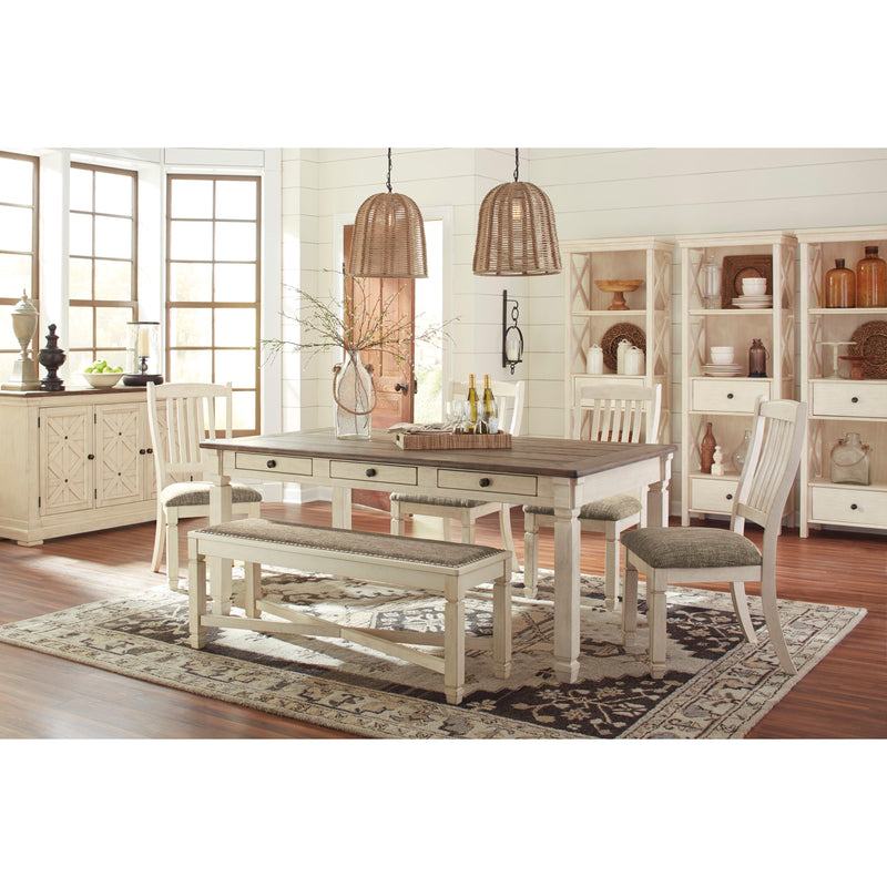  Signature Design by Ashley Bolanburg D647D34 6 pc Dining Set IMAGE 1