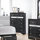  Crown Mark Regata B4670-K 7 pc King Panel Bedroom Set with Storage IMAGE 4