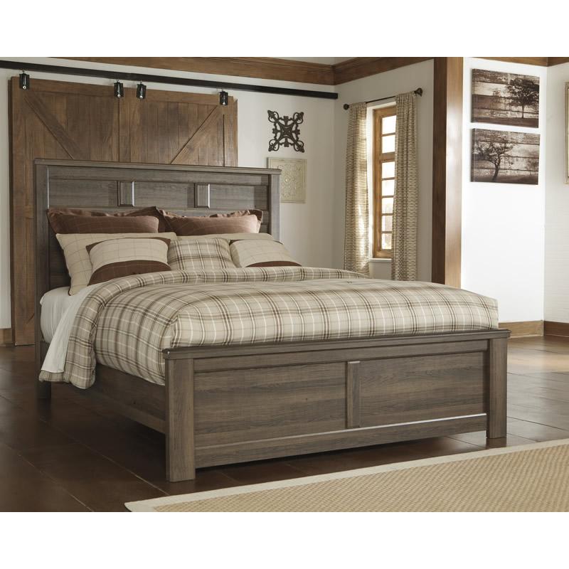  Size_Queen -- Signature Design by Ashley Juararo Panel Bed IMAGE 1