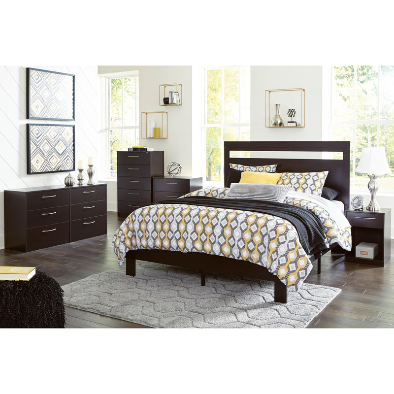  Signature Design by Ashley Flannia EB3392 4 pc Queen Platform Bedroom Set IMAGE 1