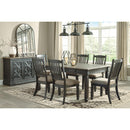  Signature Design by Ashley Tyler Creek D736D1 5 pc Dining Set IMAGE 2