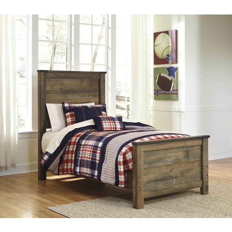  Signature Design by Ashley Trinell B446-52 Twin Panel Footboard IMAGE 2