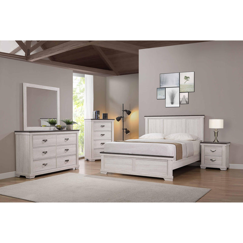 Crown Mark Leighton B8180 6 pc Queen Panel Bedroom Set IMAGE 1