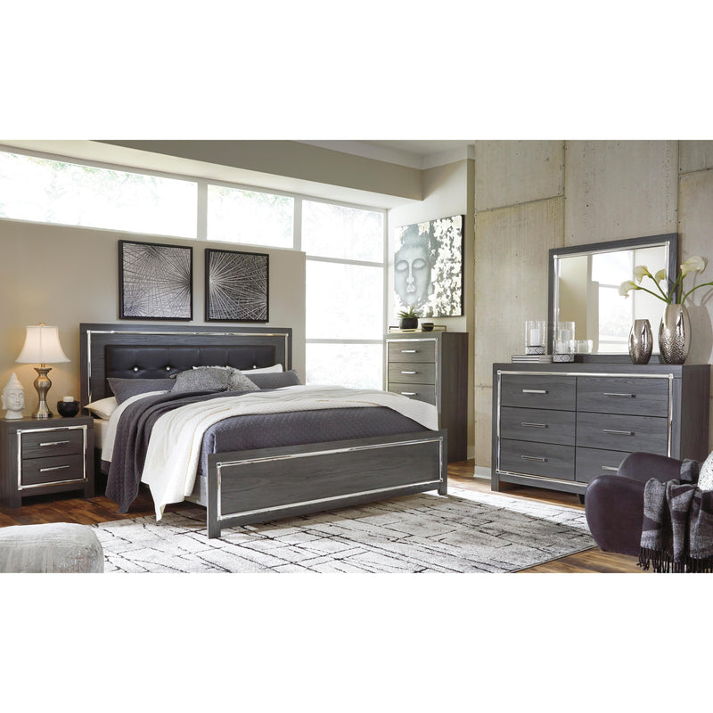  Signature Design by Ashley Lodanna B214 6 pc King Panel Bedroom Set IMAGE 1