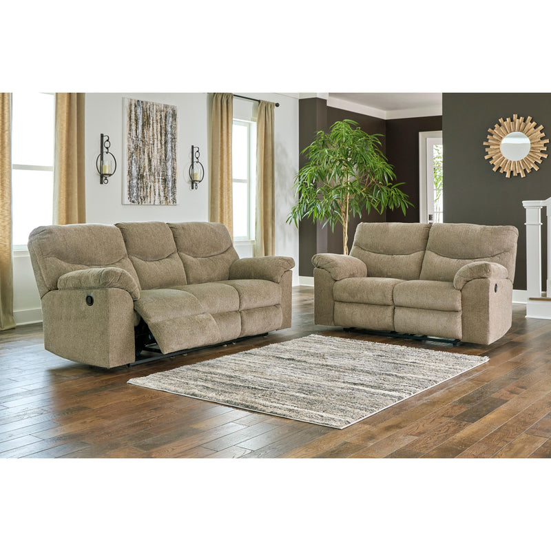  Signature Design by Ashley Alphons 28202U1 2 pc Reclining Living Room Set IMAGE 2