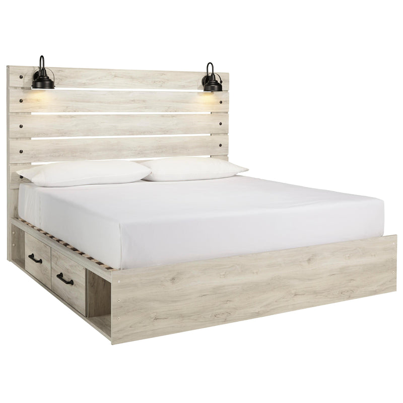  Signature Design by Ashley Cambeck B192B52 6 pc King Panel Storage Bedroom Set IMAGE 2