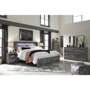  Signature Design by Ashley Baystorm B221B37 4 pc King Panel Storage Bedroom Set IMAGE 1