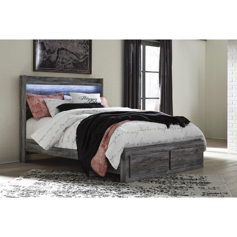  Signature Design by Ashley Baystorm B221B38 4 pc Queen Panel Storage Bedroom Set IMAGE 2