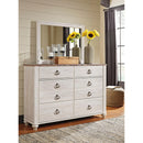  Signature Design by Ashley Willowton B267B35 7 pc Queen Panel Bedroom Set IMAGE 3