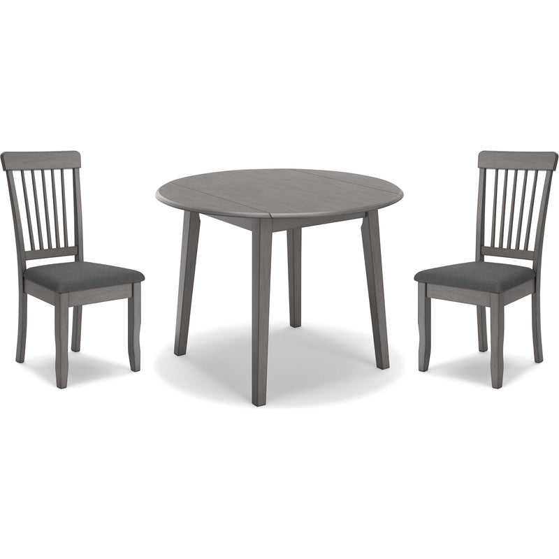  Signature Design by Ashley Shullden D194D2 3 pc Dining Set IMAGE 1