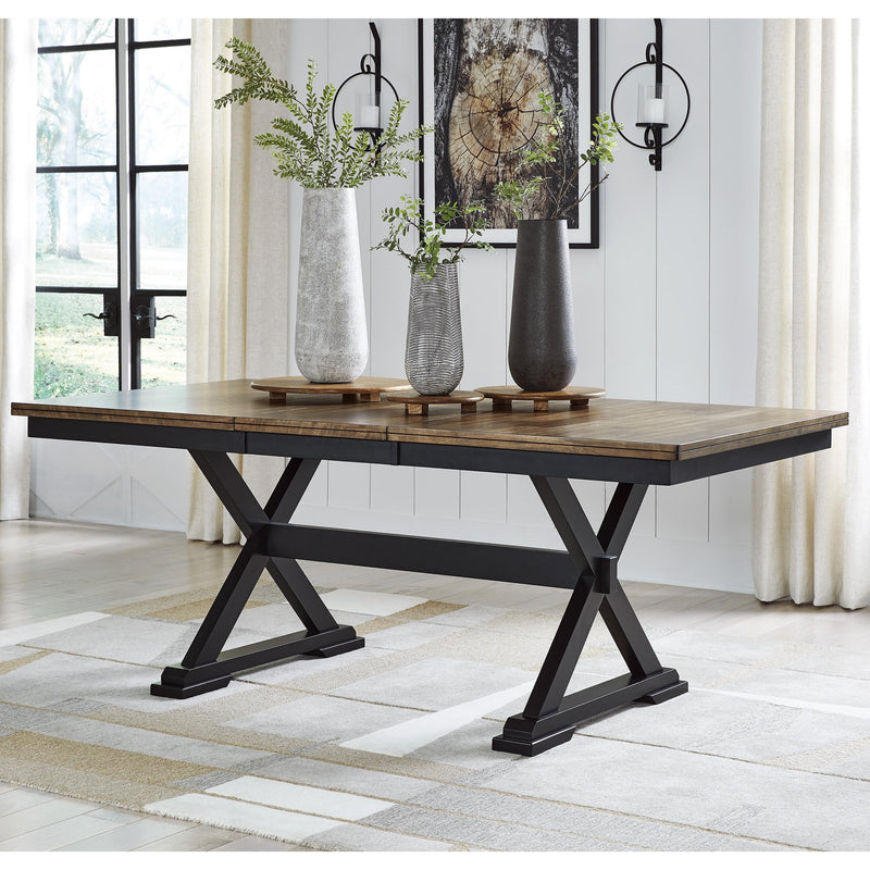  Signature Design by Ashley Wildenauer D634D2 6 pc Dining Set IMAGE 2