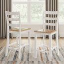  Signature Design by Ashley Gesthaven D398D2 5 pc Counter Height Dining Set IMAGE 3