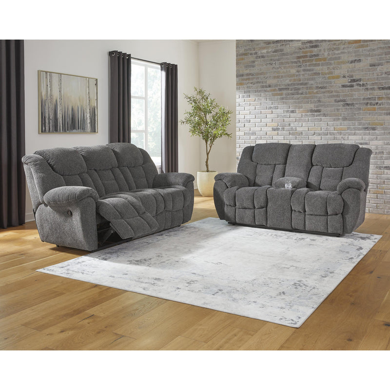 Signature Design by Ashley Foreside 38104U1 2 pc Reclining Living Room Set IMAGE 2