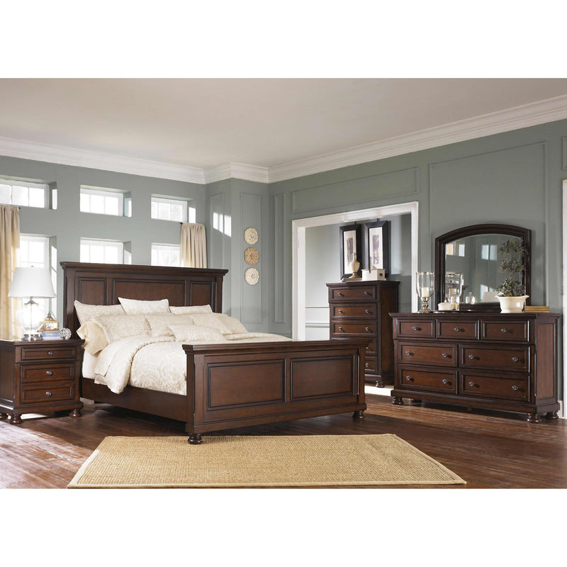  Millennium Porter B697B38 8 pc Queen Panel Bedroom Set IMAGE 1
