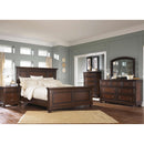  Millennium Porter B697B38 8 pc Queen Panel Bedroom Set IMAGE 1
