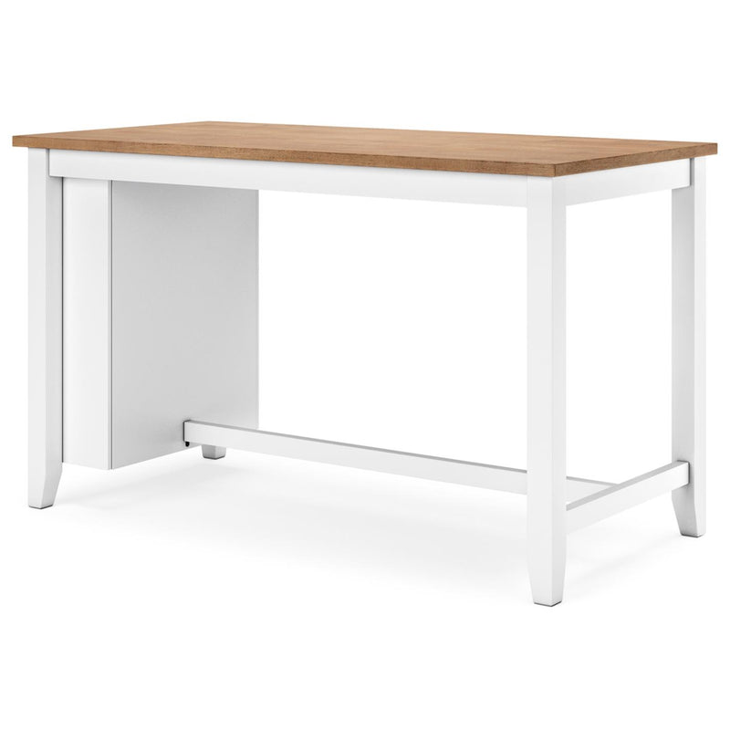  Signature Design by Ashley Gesthaven D398D3 3 pc Counter Height Dining Set IMAGE 2