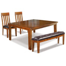 Signature Design by Ashley Ralene D594D8 4 pc Dining Set IMAGE 1