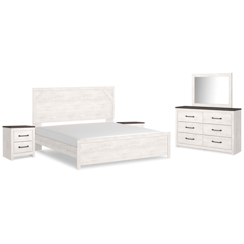  Signature Design by Ashley Gerridan B1190B19 7 pc King Panel Bedroom Set IMAGE 2