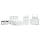  Signature Design by Ashley Bostwick Shoals B139B49 8 pc Queen Panel Bedroom Set IMAGE 1