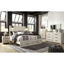  Signature Design by Ashley Cambeck B192B86 8 pc King Storage Panel Bedroom Set IMAGE 1