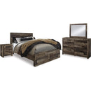 Benchcraft Derekson B200B51 7 pc King Storage Panel Bedroom Set IMAGE 1